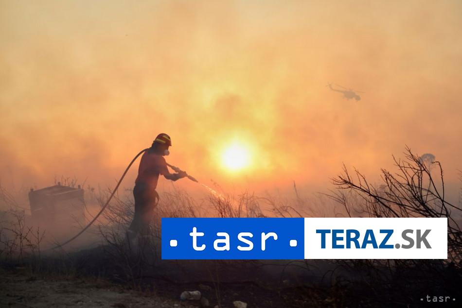 Poziare v Grecku su pod kontrolou nebezpecenstvo pretrvava