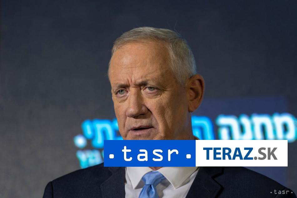 Gantz navrhol docasnu vladu narodnej jednoty v Izraeli