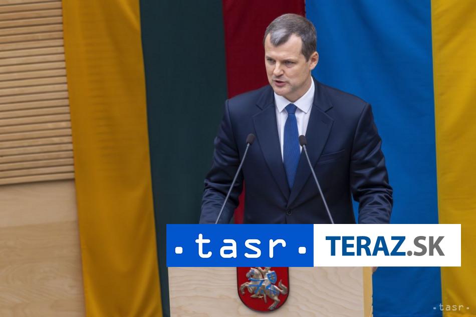 Litovsky premier Paluckas oznamil odstupenie z funkcie