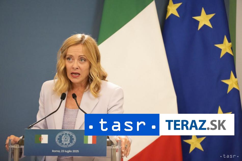 Meloniova tvrdi ze ju zbavili obvineni o prepusteni al Masriho