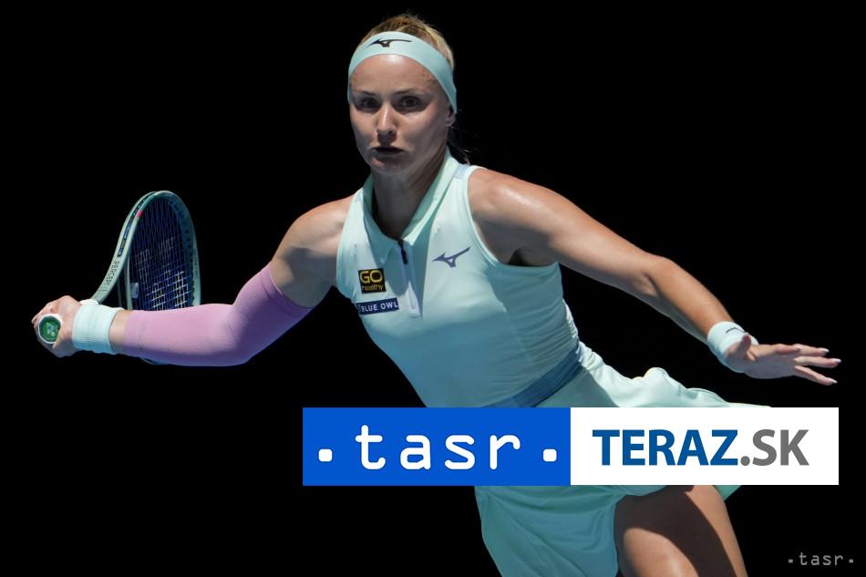 Sramkova postupila do stvrtfinale na turnaji WTA 500