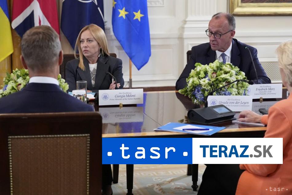 merz zelenskyj s putinom by sa mali stretnut do dvoch tyzdnov