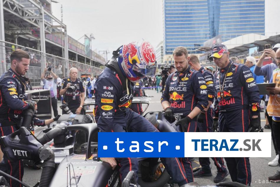Na VC Azerbajdzanu zvitazil Verstappen pred Russelom a Sainzom