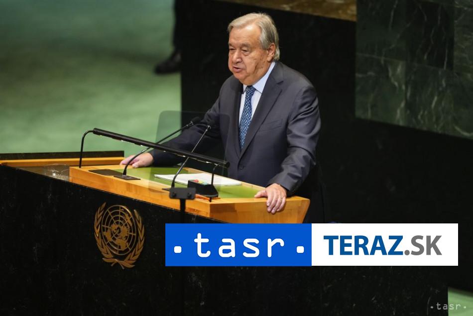 Sef OSN otvoril debatu kritikou skrtov v humanitarnej pomoci
