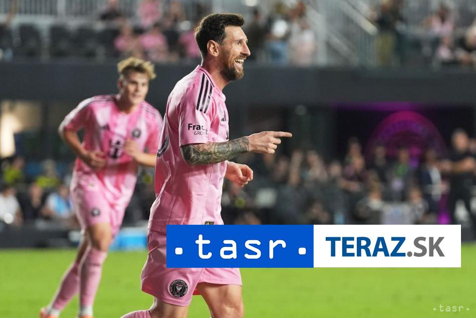 Messi s dvoma golmi Miami postupilo do play off vyhrou nad Nashvillom