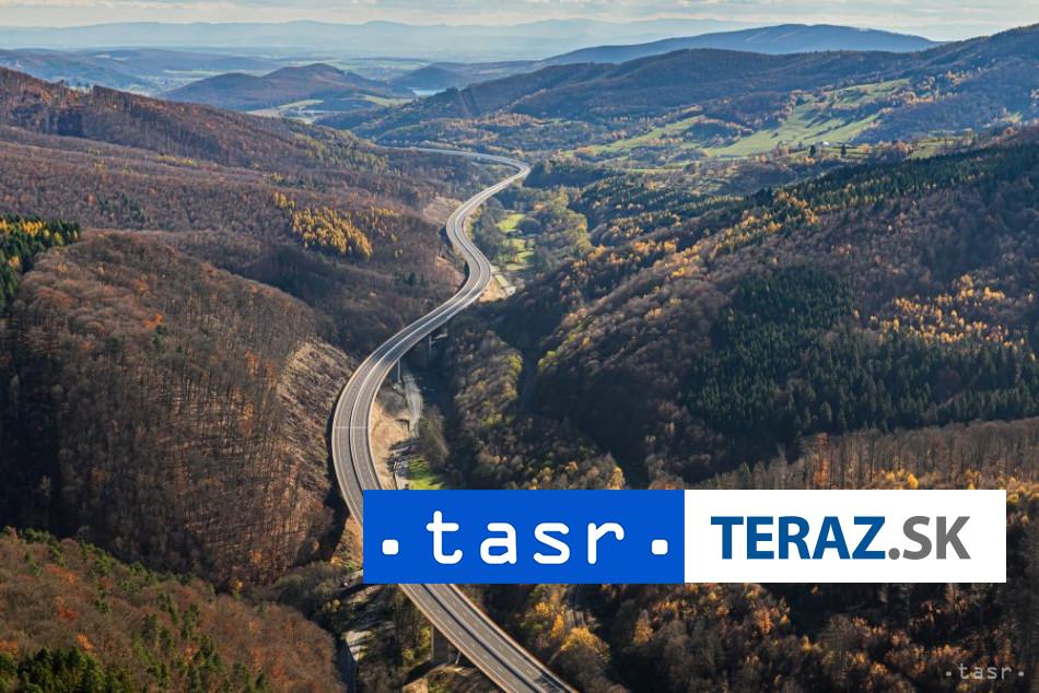 Snimky z lietadla Rychlostna cesta R2 Krivan