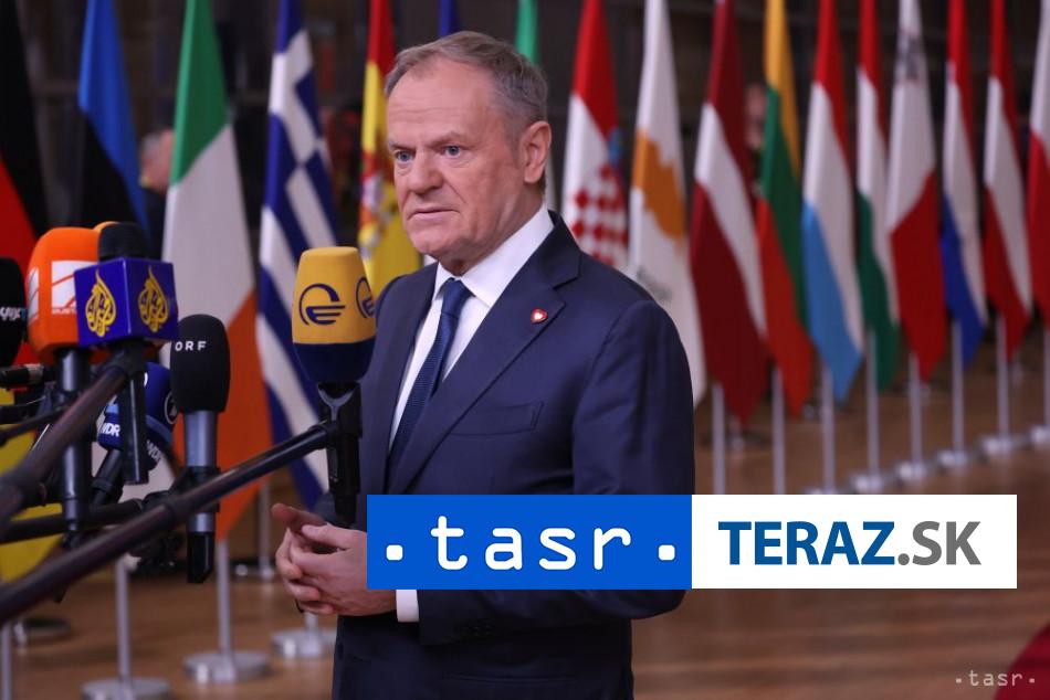 Polsky premier Tusk sa stretol s Zelenskym