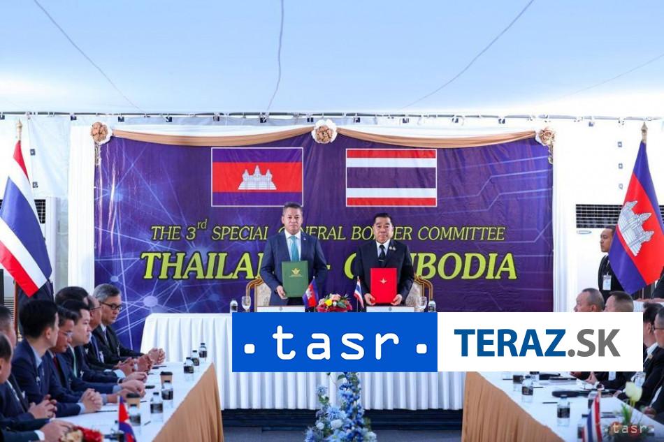 Thajsko a Kambodza sa dohodli na okamzitom primeri