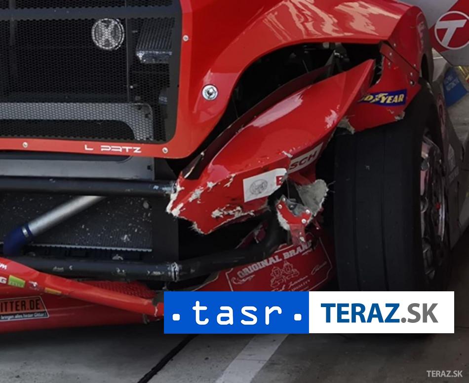 VAZNA NEHODA Pri Lucenci sa zrazili auto a truck