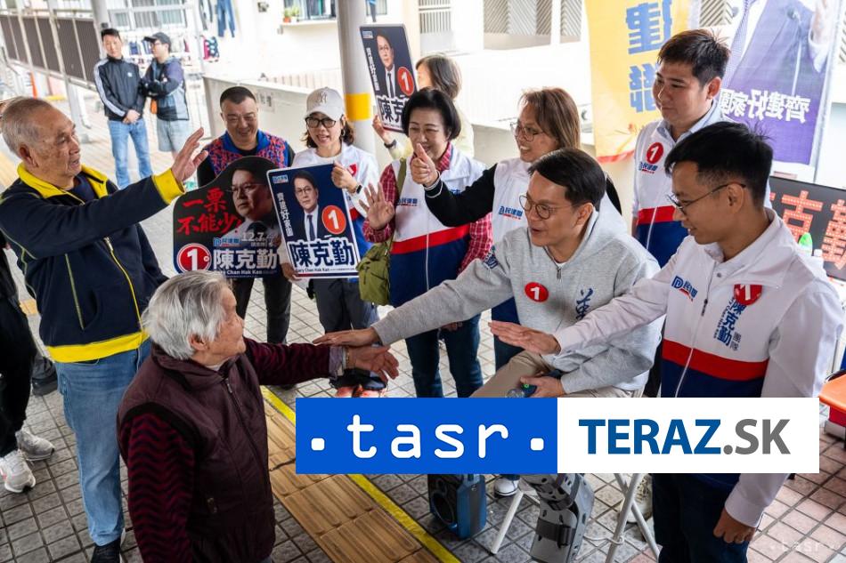 Volby do legislativnej rady sa zacali v Hongkongu