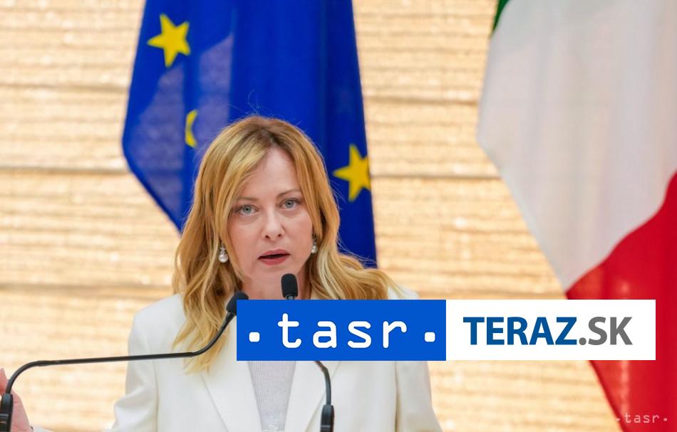 Meloniova vyjadrila Trumpovi nesuhlas s clami na Gronsko