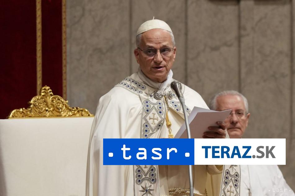 Papez Lev XIV Potrebujeme mierove projekty nie strategie ozbrojenia