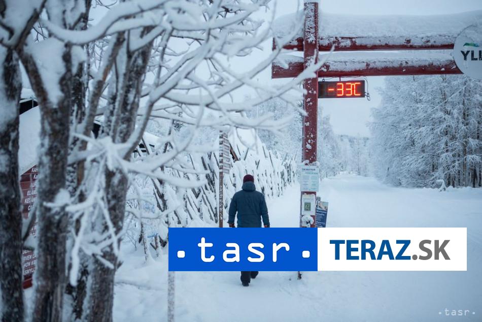 Pre silne mrazy uviazli na severe Finska tisicky turistov