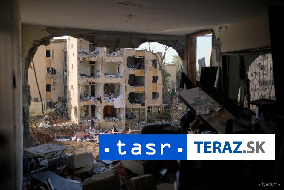 Iranska raketa zasiahla mesto Arad najmenej 60 ludi sa zranilo