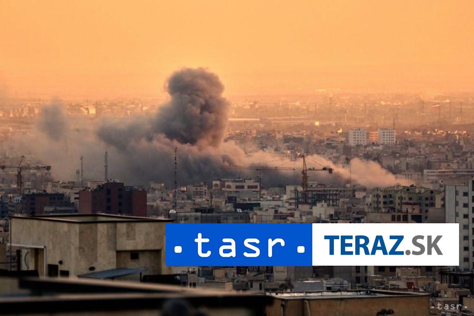 Izrael spustil rozsiahlu vlnu utokov na Iran