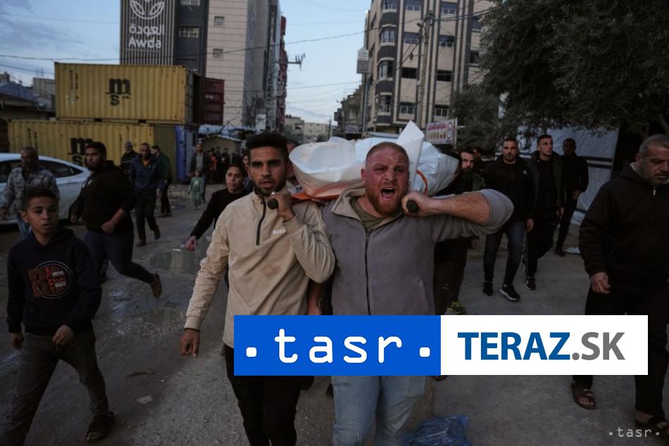 Izraelske letecke utoky v Pasme Gazy zabili styroch ludi