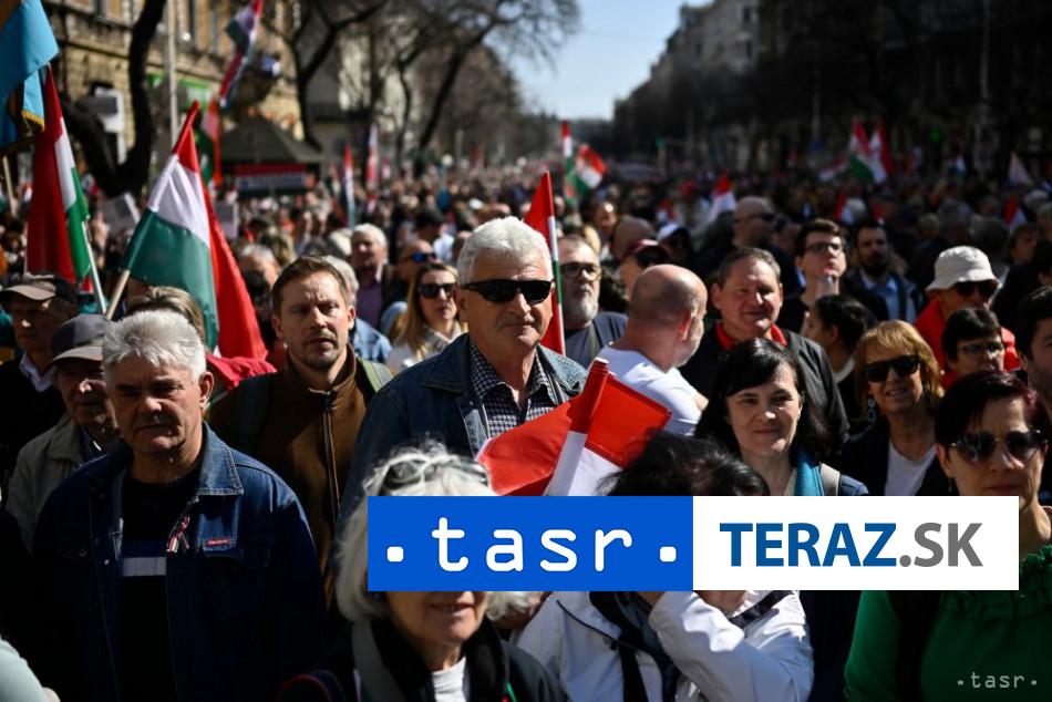 Policia sa pripravuje na Orbanove predvolebne zhromazdenie v Szolnoku