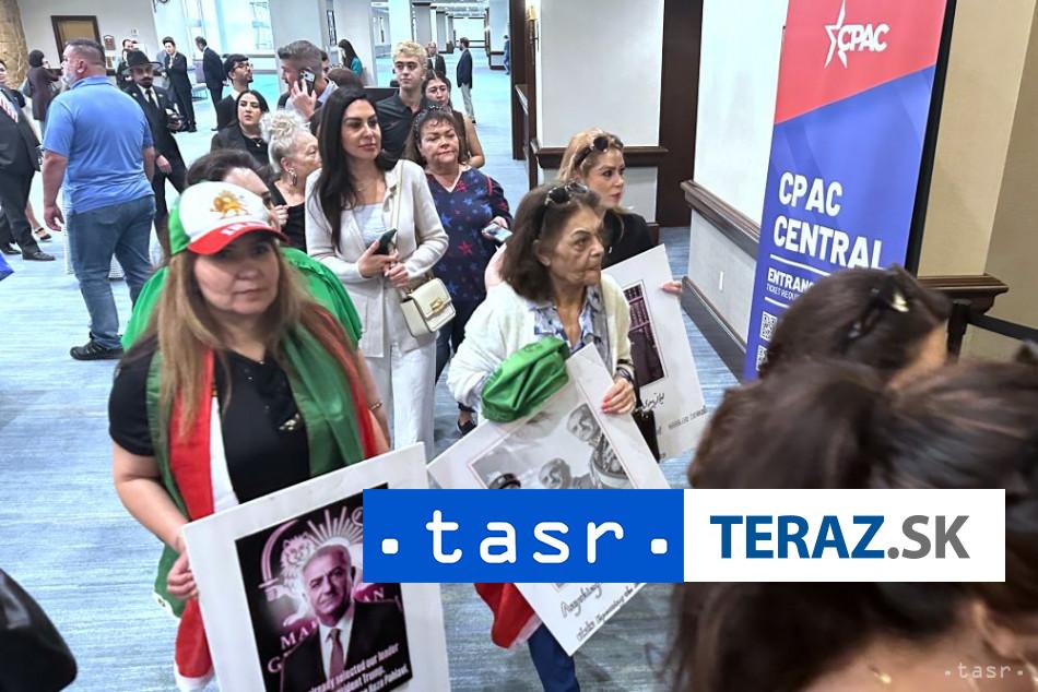 Recnici na konzervativnej konferencii v USA obhajovali vojnu v Irane