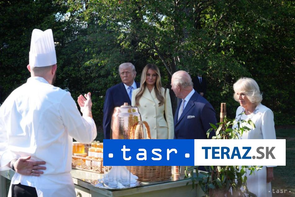 Britsky kral Karol III pricestoval na oficialnu navstevu do USA