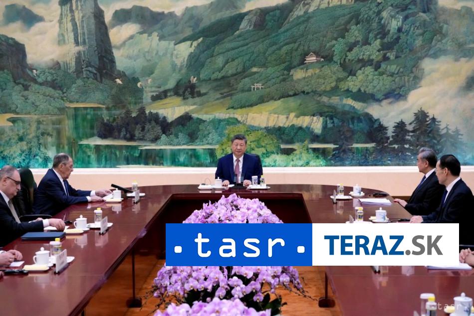 Cinsky prezident sa stretol s ruskym ministrom zahranicnych veci Lavrovom