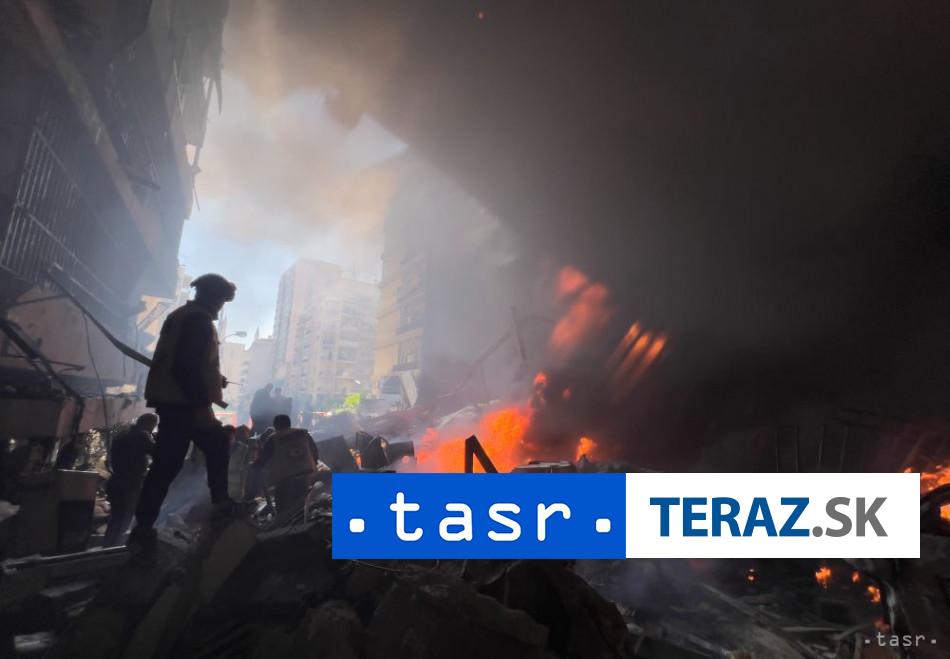 Izrael podla medii vykonal najvacsie utoky na Libanon