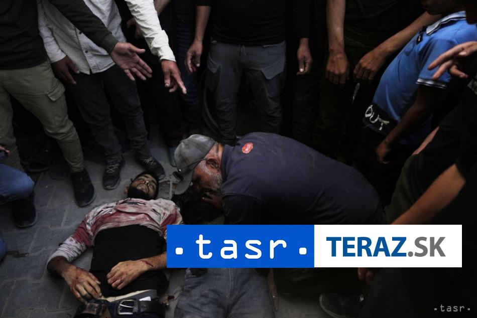 Izraelske utoky v Pasme Gazy si vyziadali pat obeti vratanie dietata