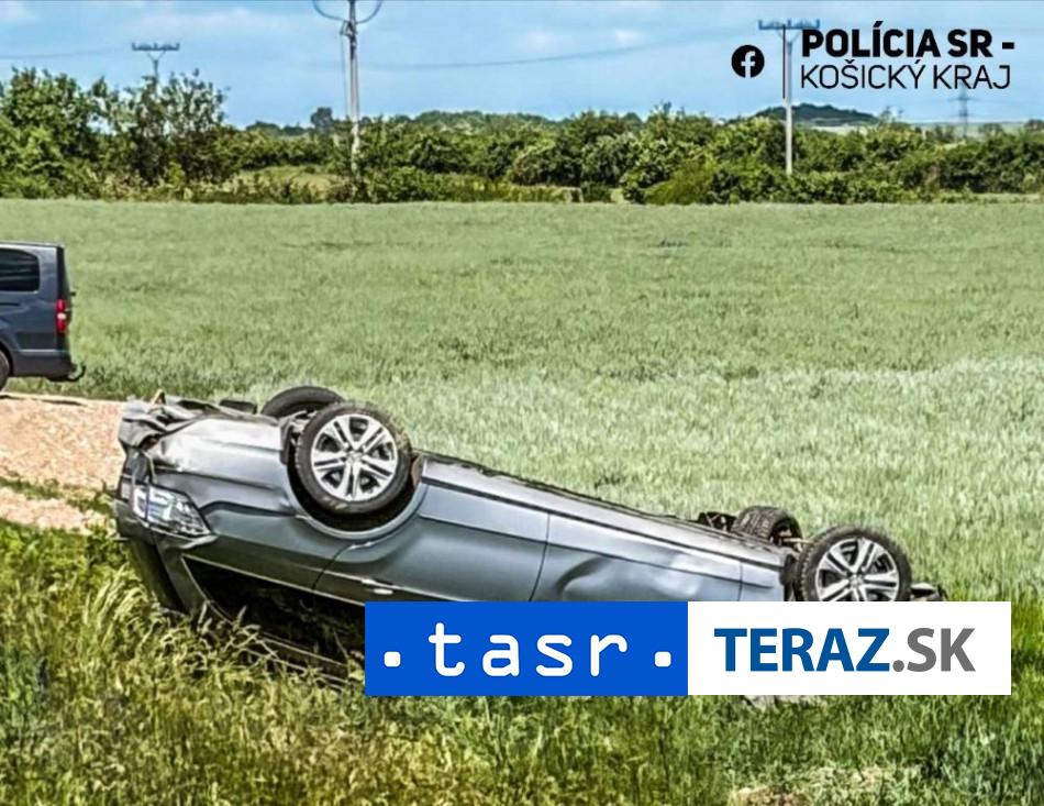 NEHODA PRI TREBISOVE Jeden z vodicov mal pozitivny test na alkohol
