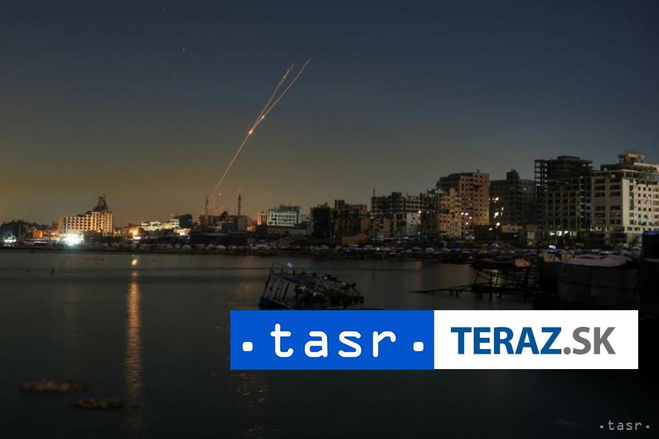 Izraelske ozbrojene sily Iran vypalil na Izrael rakety