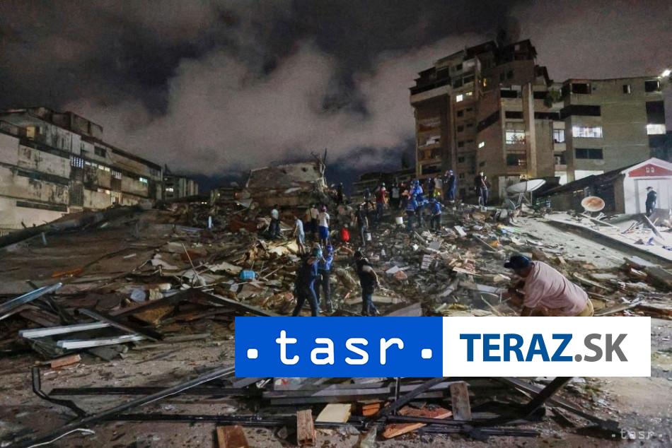 Pocet obeti zemetrasenia vo Venezuele vzrastol na 164
