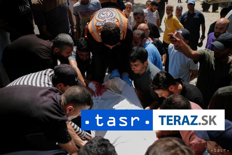 Izraelsky utok na policajnu stanicu v Gaze Hlasia sa obete