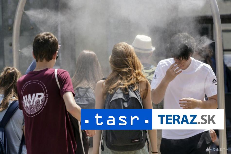 NOVÝ TEPLOTNÝ REKORD: V Kamenici nad Hronom namerali 41,3 stupňa 4 NOVY TEPLOTNY REKORD V Kamenici nad Hronom namerali 41 3 stupna