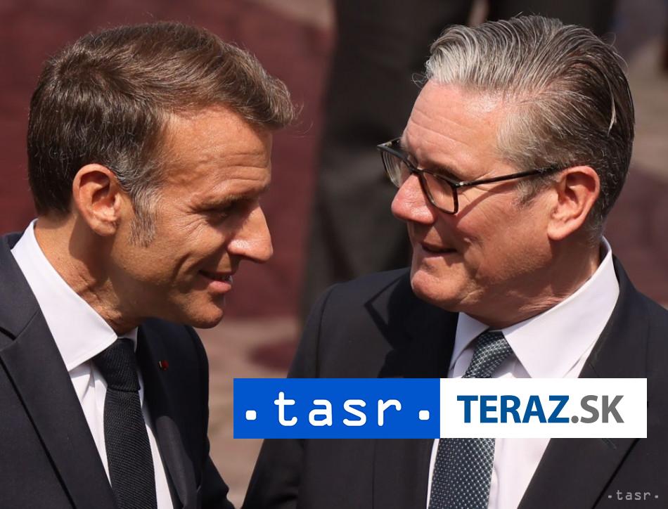 Starmer prevzal od Macrona najvyssie francuzske statne vyznamenanie