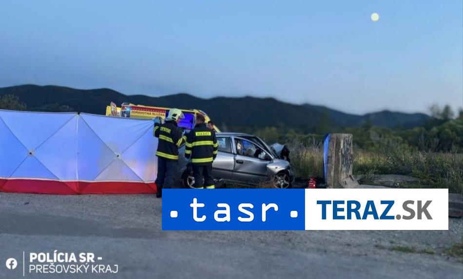 TRAGICKA NEHODA Po naraze do betonovych panelov zomrel 41 rocny muz