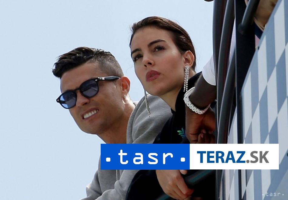Cristiano Ronaldo si vzal partnerku Georginu Rodriguezovu