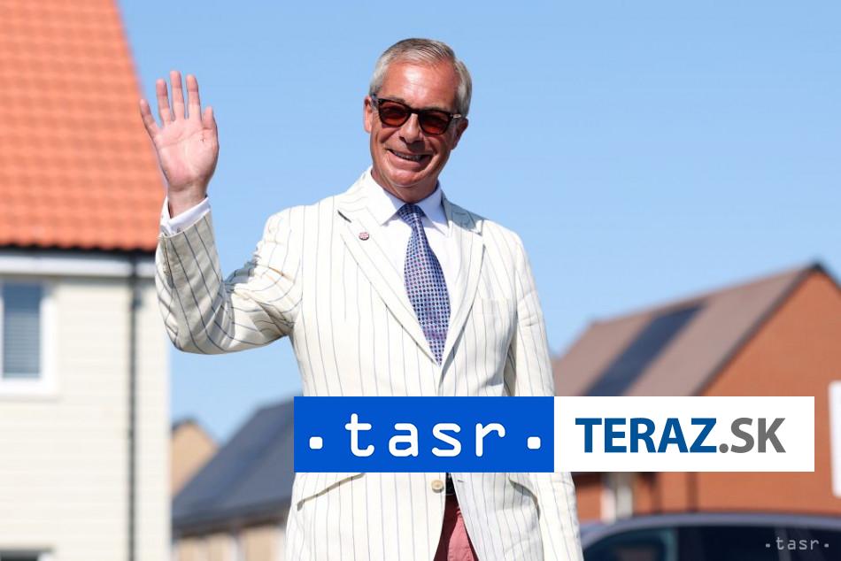 Farage a opat zvolili za poslanca vo volebnom obvode Clacton