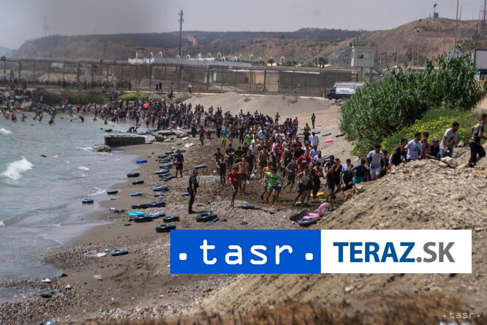 Počet obetí migračnej krízy na hranici Ceuty s Marokom vzrástol na 67 2 Pocet obeti migracnej krizy na hranici Ceuty s Marokom vzrastol na 67