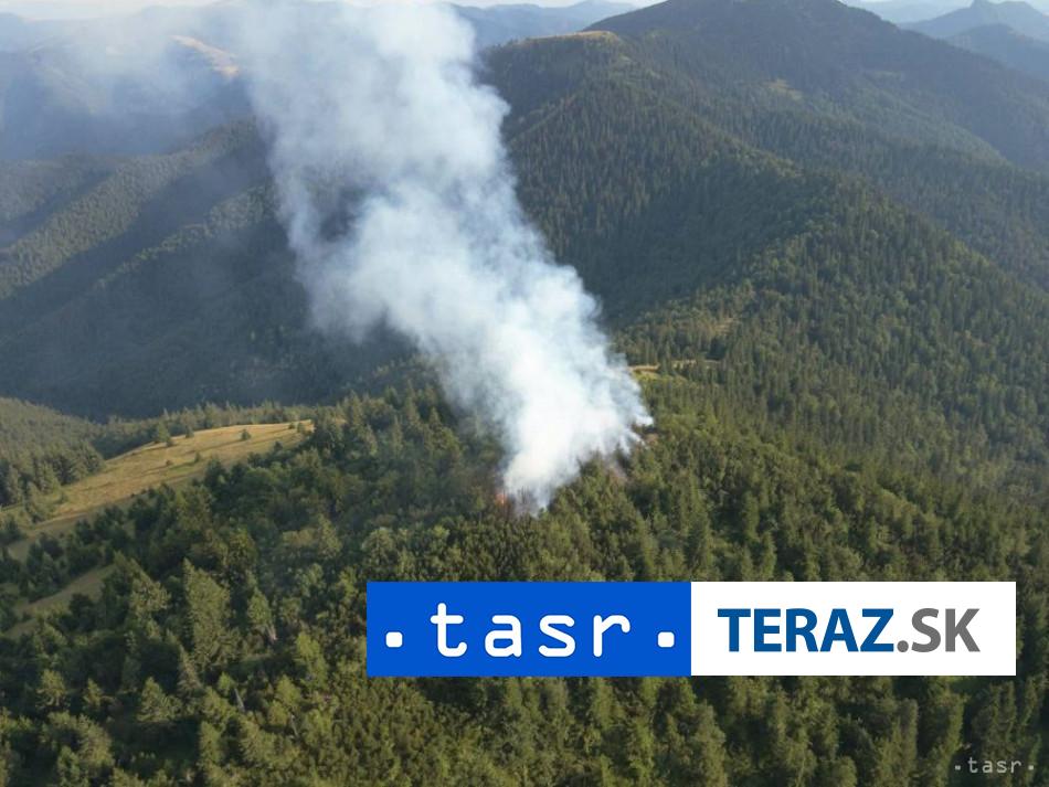 Poziar v Narodnom parku Velka Fatra bol lokalizovany