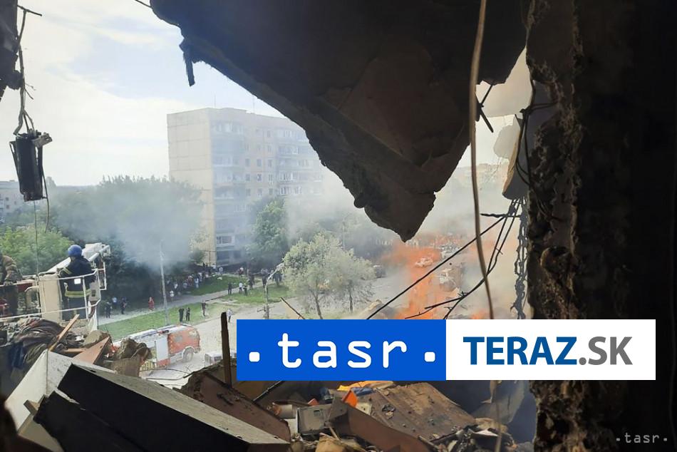Ruske utoky zabili na Ukrajine cloveka drony opat mierili na Moskvu