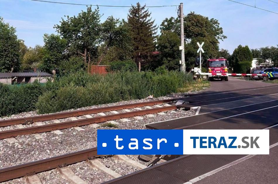 drama na zeleznicnom priecest vlak zachytil cyklistu