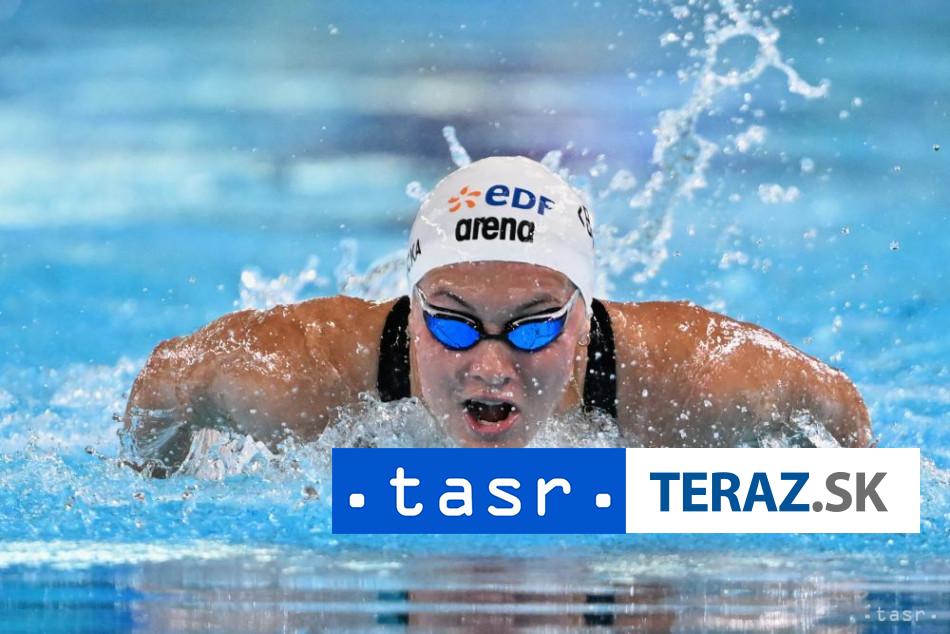 plavkynia potocka obsadila siedme miesto vo finale na 100 m motylik